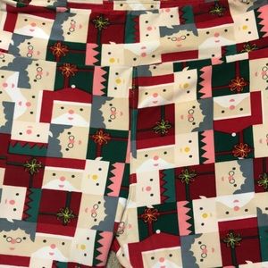 Lula roe Christmas TC leggings